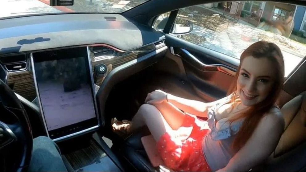 La estrella porno Taylor Jackson, en acción.