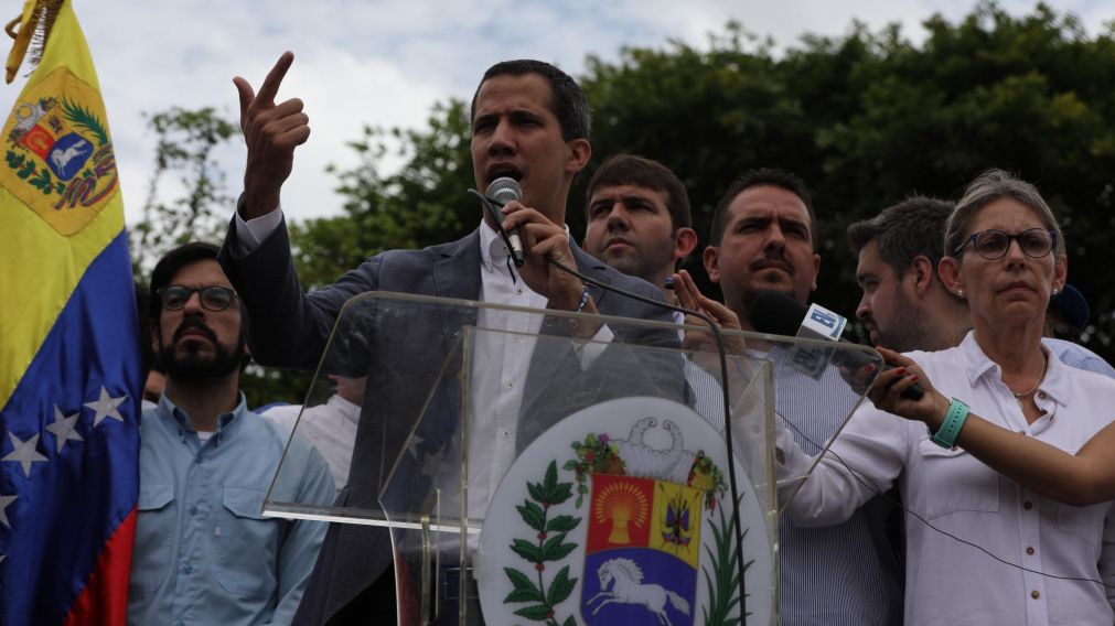 Guaid�. Sigue intentando derrocar al gobierno de Maduro. (T�lam)