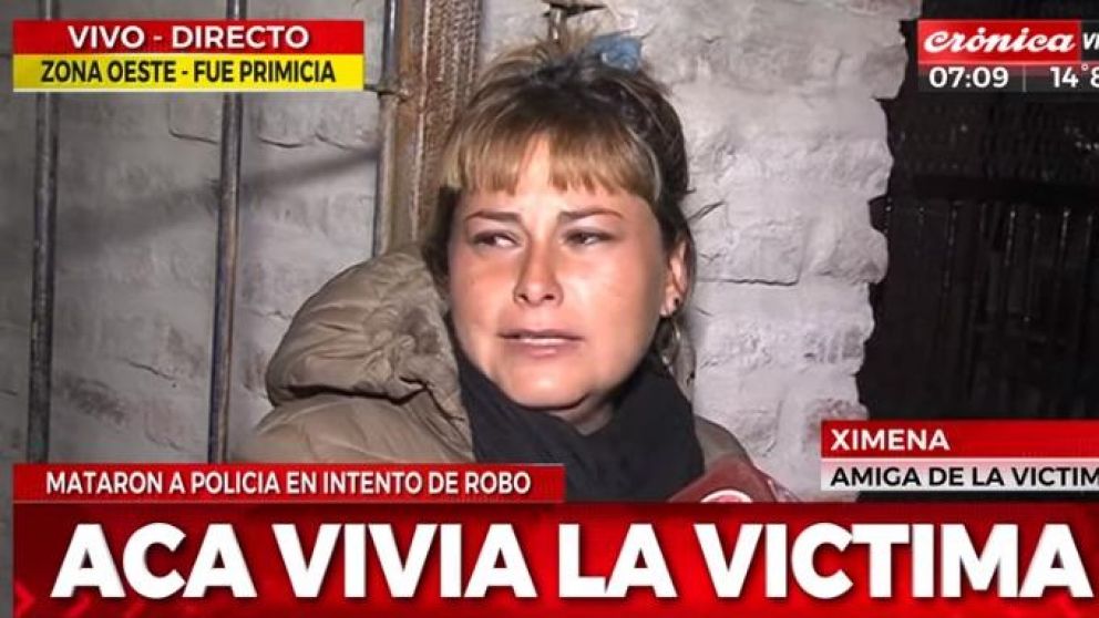 Jimena. Amiga de la familia del oficial Bruno.