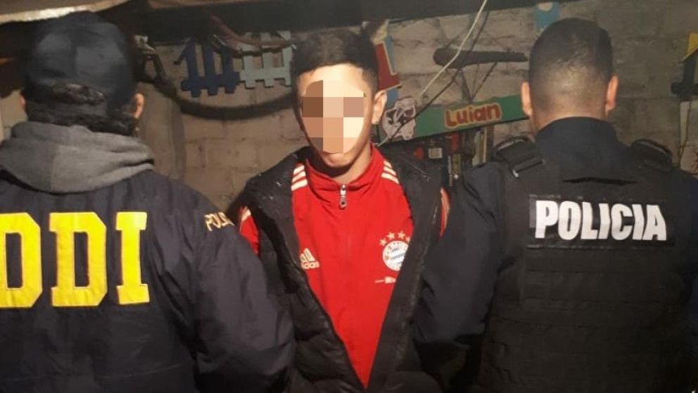 El detenido tiene 15 años.