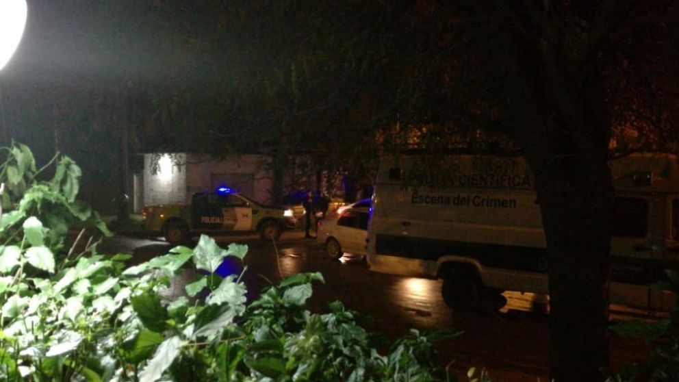La Policía Científica, presente en la escena del crimen.