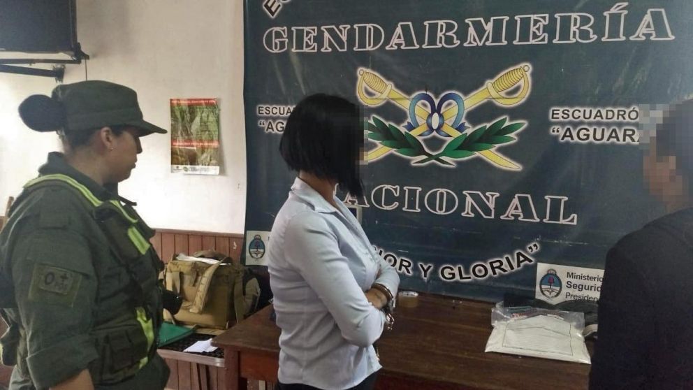 La detenida quedó a disposición del Juzgado Federal de Orán y la droga fue secuestrada.