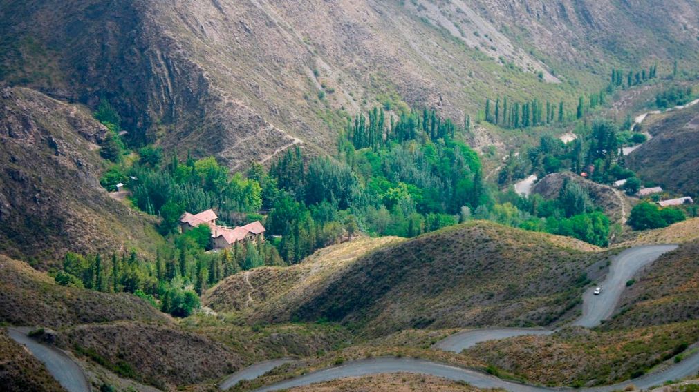 La reversa natural donde la familia se perdió por dos días.