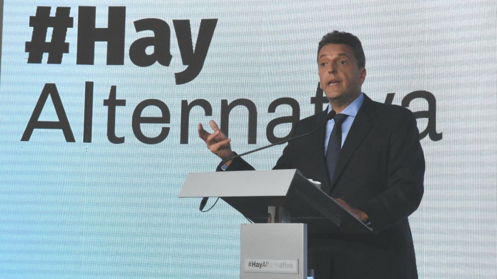 Habló en las oficinas situadas en el barrio porteño de Recoleta. (Crónica/Pablo Villán)