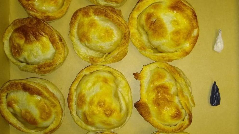 Vendían cocaína dentro de cajas de pizzas y empanadas.