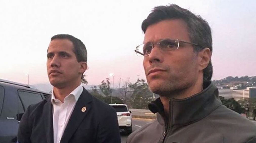 Guaidó y López, unidos en la cruzada contra el gobierno de Maduro.