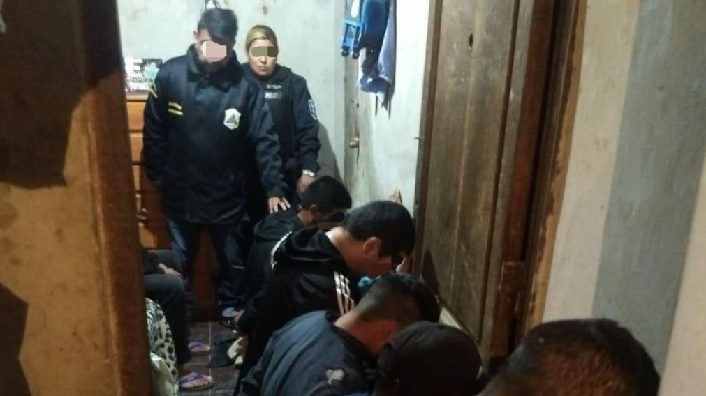En total se detuvo a 12 personas, cinco mujeres y siete hombres.