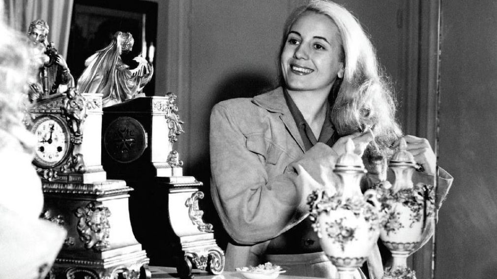 Evita se convirtió en símbolo de la lucha por los derechos de la mujer.