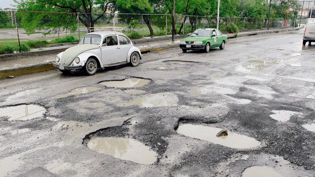 La calle de Inglaterra llevaba m�s de un a�o en mal estado. (Imagen ilustrativa)