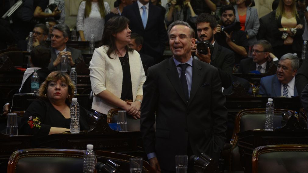 Pichetto protagoniz� un picante cruce con Agust�n Rossi (Hernan Nersesian - Diario Cr�nica)