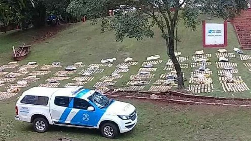 Encuentran 2 toneladas de "faso" valuadas en 91 millones de pesos