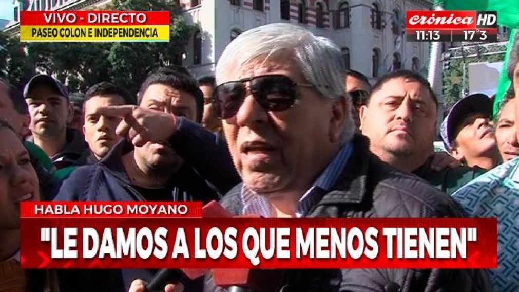 Se manifestó en una olla popular realizada en Paseo Colón e Independencia. (Captura)