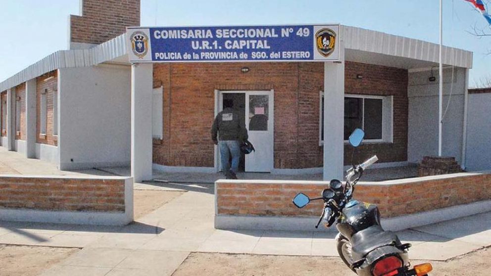 Frente de la Seccional 49 de Santiago del Estero