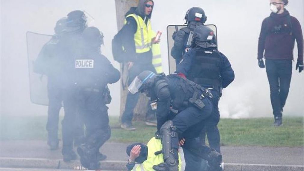 As� fueron los momentos de tensi�n en Francia.
