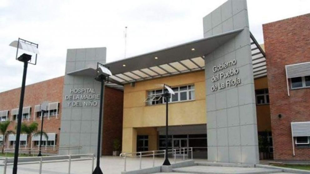 Hospital de la Madre y el Niño de La Rioja, donde falleció la pequeña.