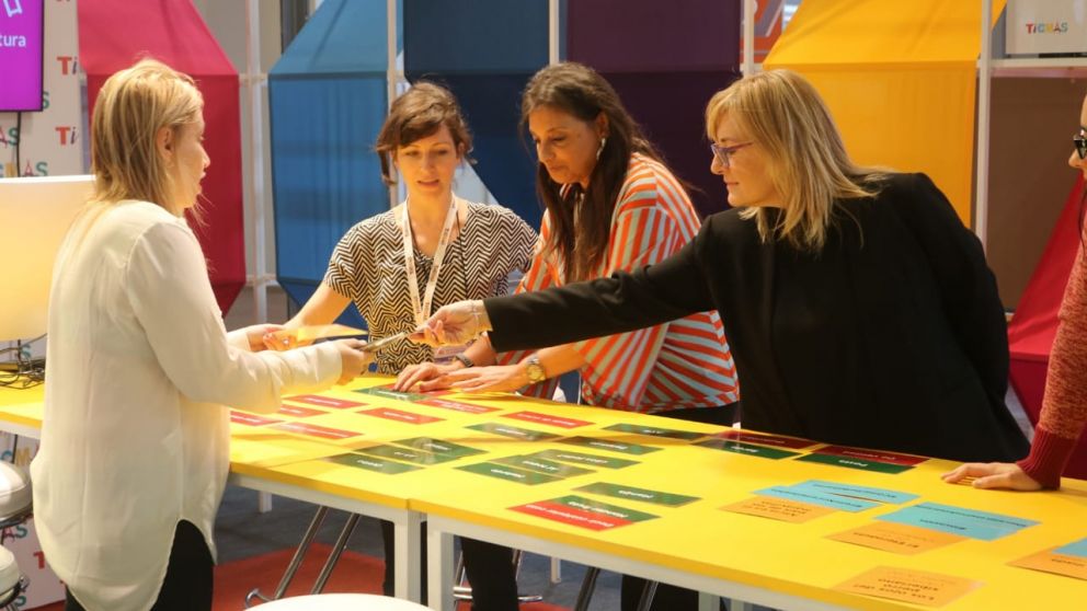 Gran experiencia en la feria del libro.