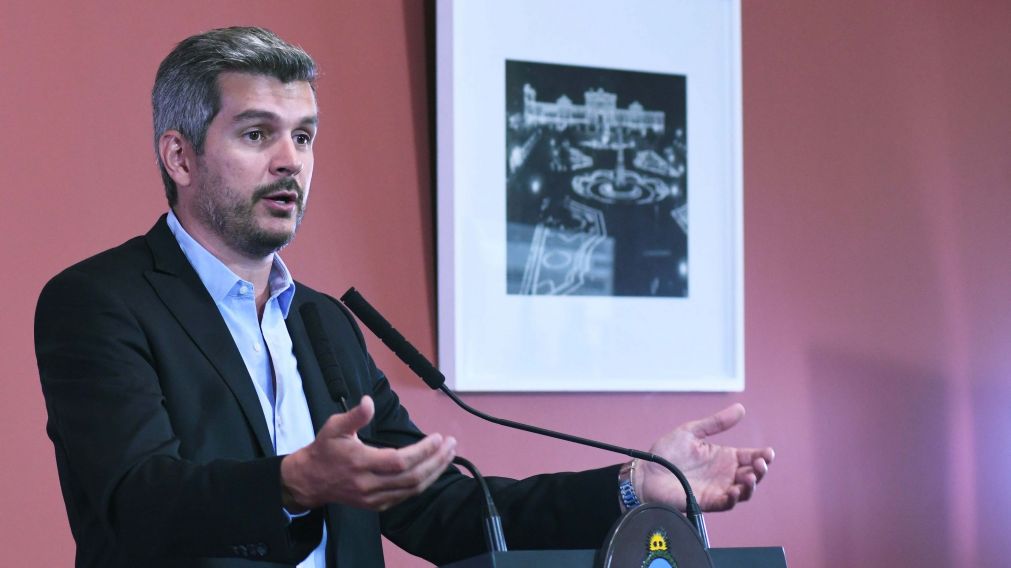 Marcos Peña lideró el encuentro del equipo económico.