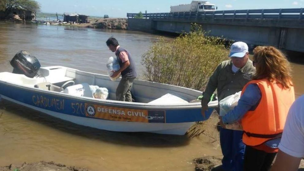 Más de 300 familias fueron afectadas por el temporal.