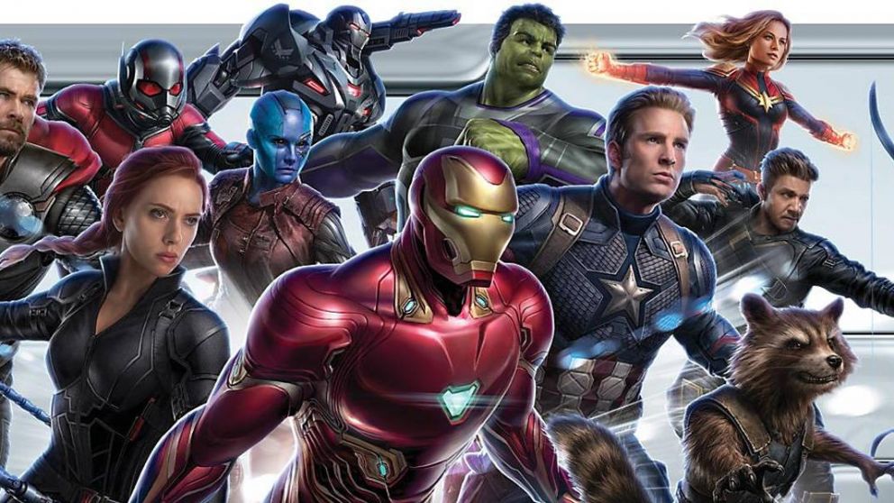 Los padres llevan al máximo su fanatismo por la saga de Marvel.