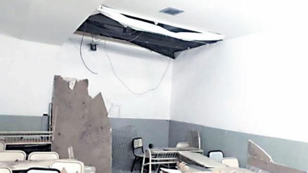 Denuncian que el colegio no debería estar habilitado.