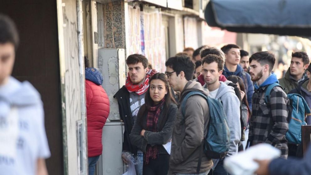 El desempleo, un mal que creció en los últimos años.