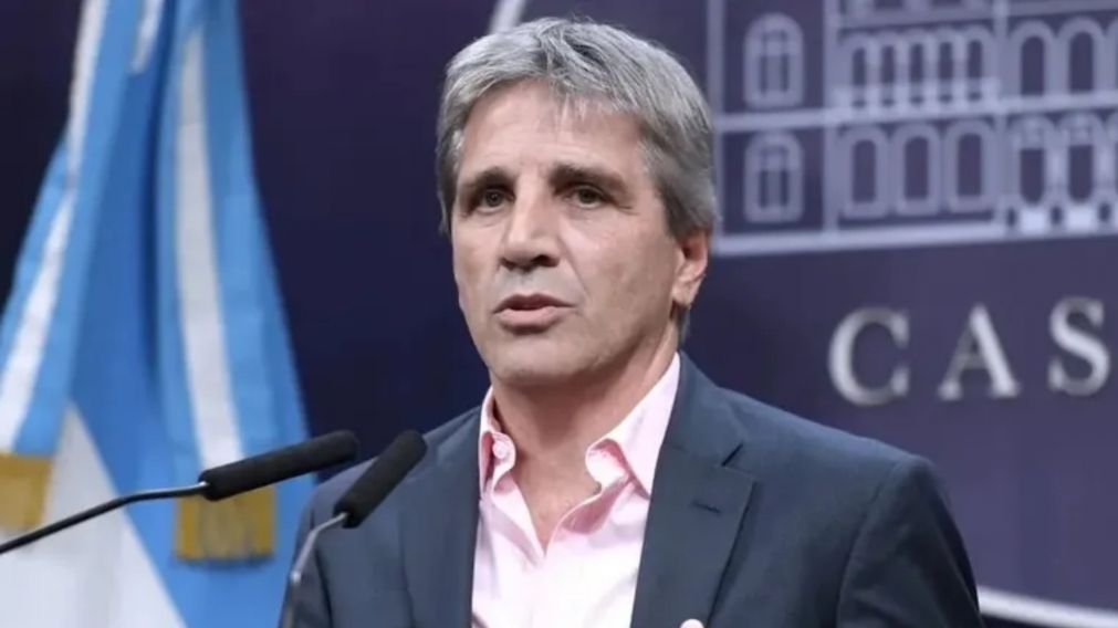 Luis Caputo, ministro de Economía de la Nación.