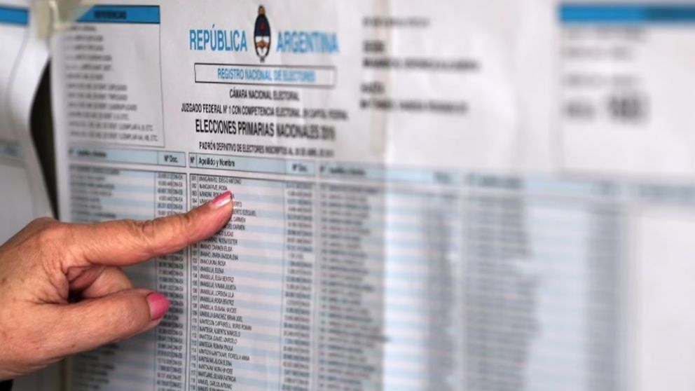 La C�mara Nacional Electoral public� el padr�n definitivo (Archivo).