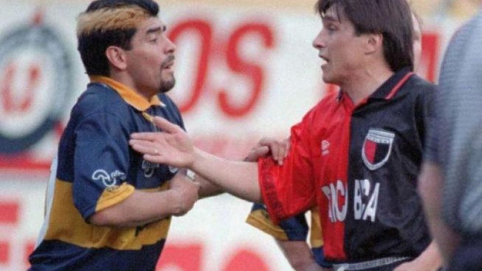 Diego y Julio César, cara a cara.
