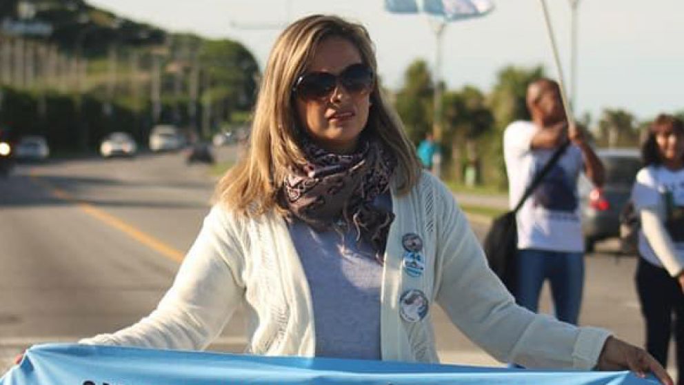 Andrea Mereles no baja los brazos y lucha para que haya justicia.