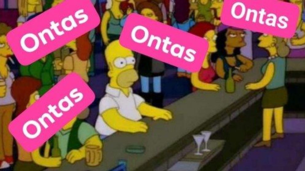 El "Ontas" ya se hizo viral y los memes surgieron rápidamente. (Twitter)