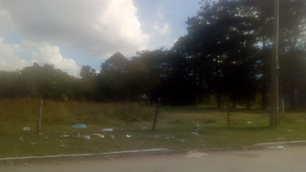 El lugar donde ocurrió el tremendo suceso.