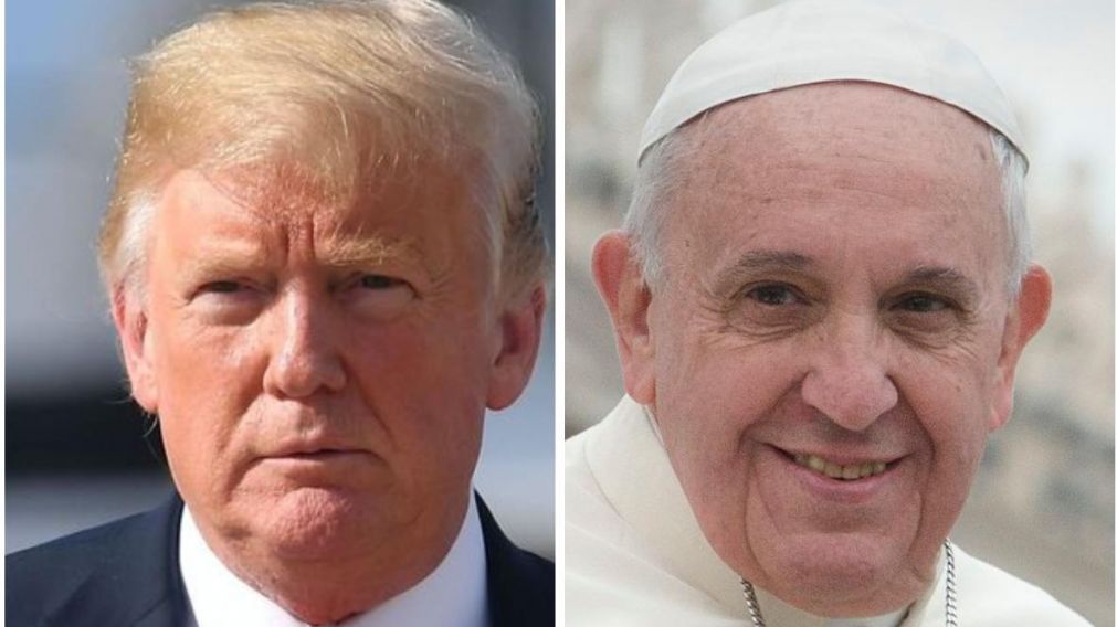 Trump y el Papa en comunicación tras el incendio.