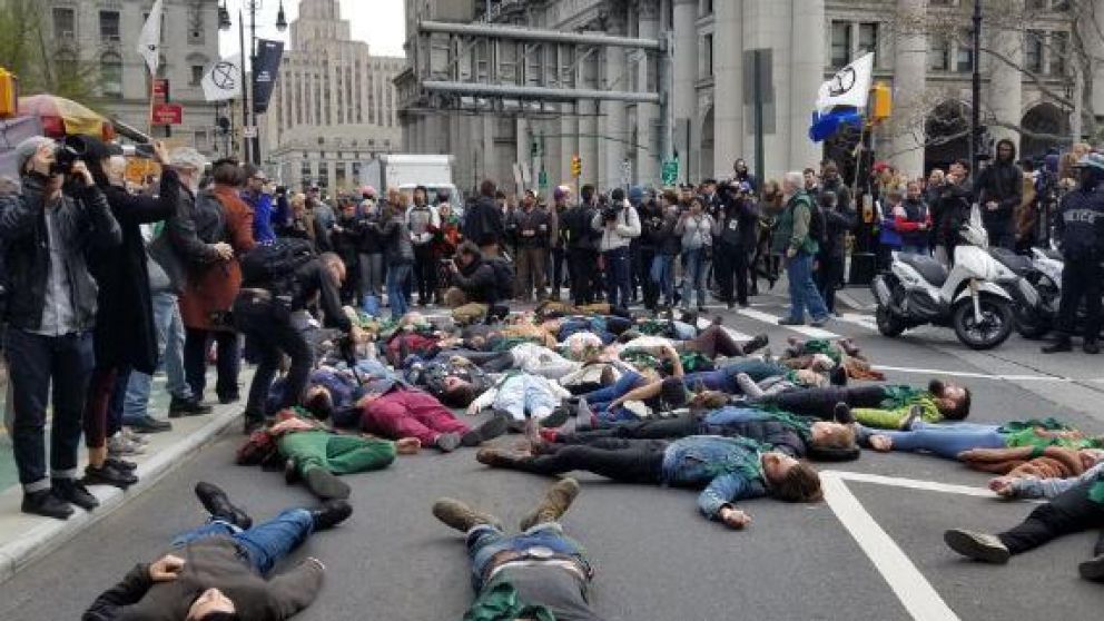 Se concentraron fundamentalmente en Marble Arch, Oxford Circus y el puente de Waterloo.