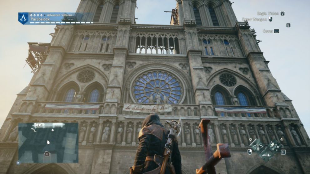 Popular videojuego podría ayudar a restaurar la Catedral de Notre Dame