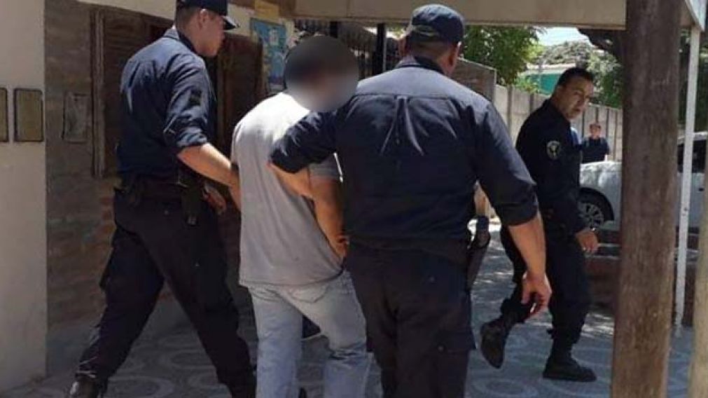 El agresor fue detenido.