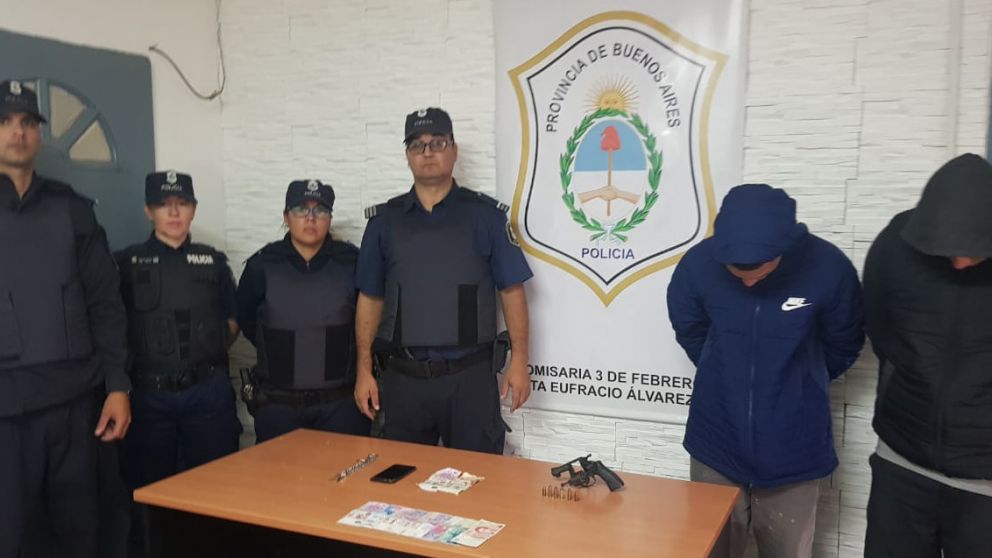 Estos son los peligrosos individuos que fueron detenidos en Pablo Podestá.