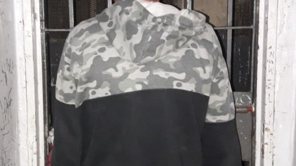 El joven fue apresado.