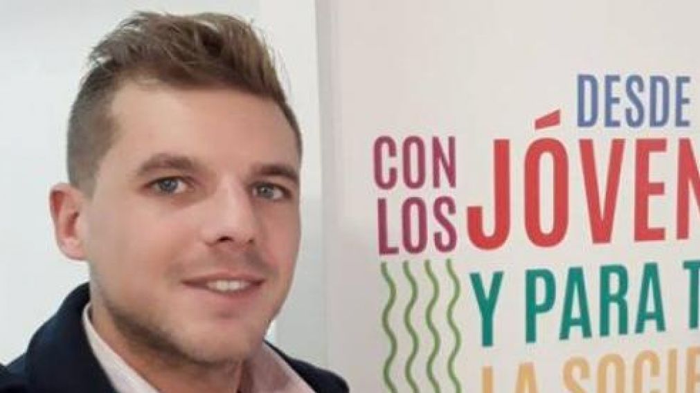 Cristian Sartor antes de ser denunciado, situaci�n por la que tuvo que dejar su cargo.