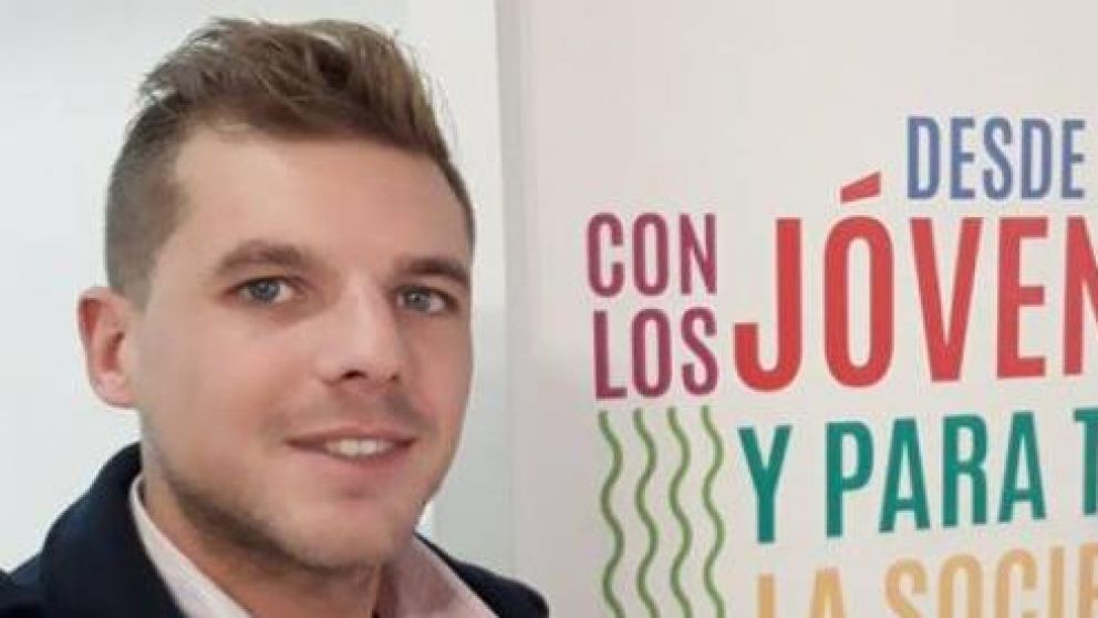 Cristian Sartor antes de ser denunciado, situación por la que tuvo que dejar su cargo.