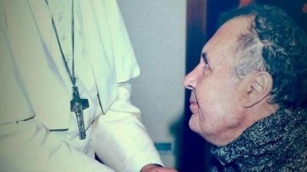 El farsante en una audiencia con el Papa Francisco (Gentileza: Reppublica)