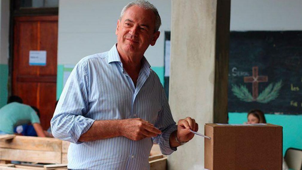 Atilio Benedetti, derrotado. 