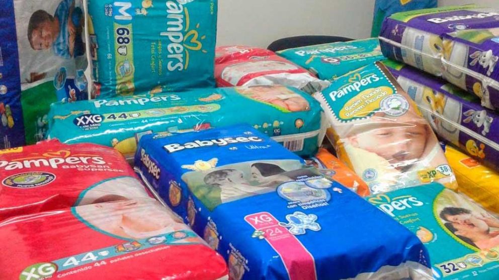 Los pañales lideran los aumentos.