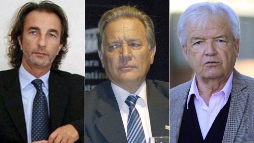 Calcaterra, Roggio y Betnaza, apuntados.