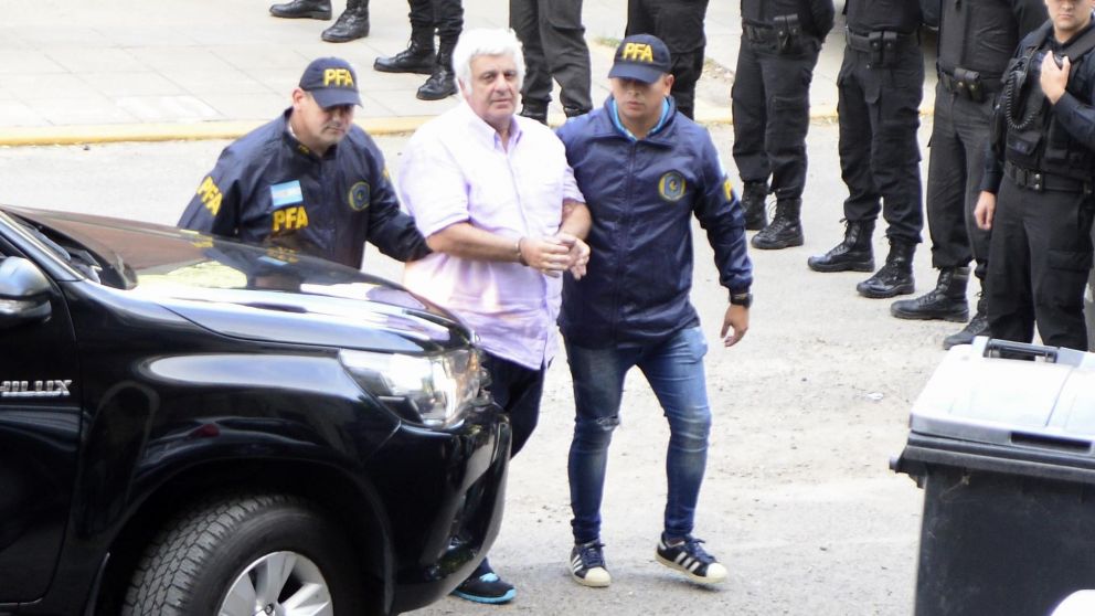 El empresario pasó la noche en el Hospital de la cárcel de Ezeiza (Jonathan Moreno/Crónica).