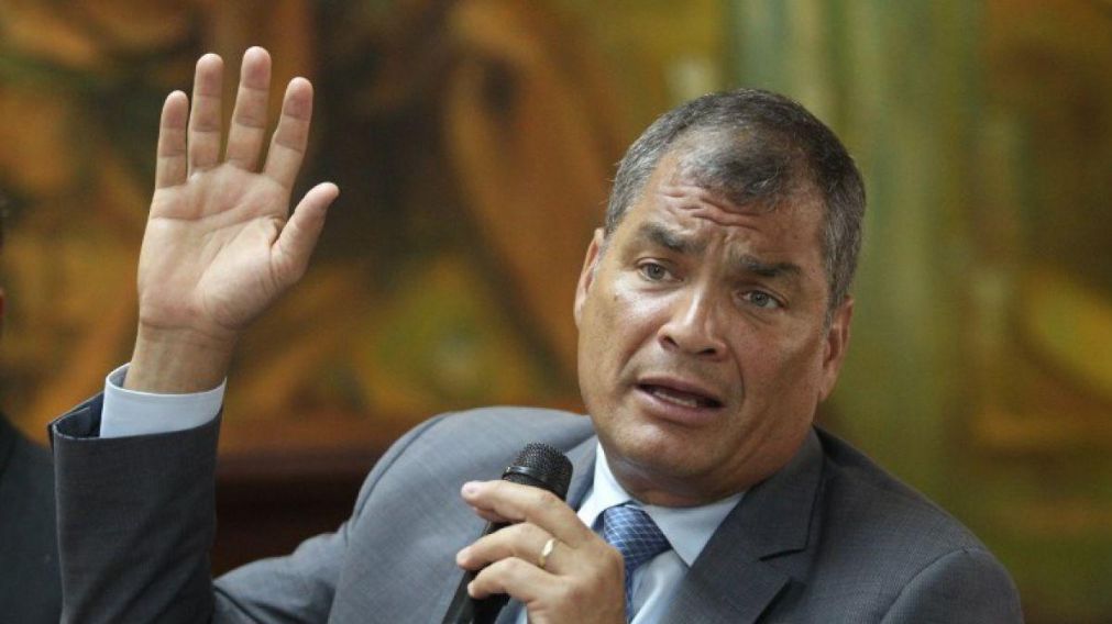 Correa. Furioso con la actitud del presidente de Ecuador. (AFP)