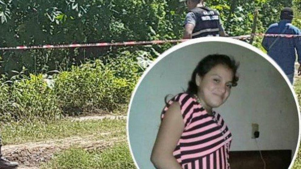 Celeste Yanet Miranda y el lugar donde fue encontrada muerta.