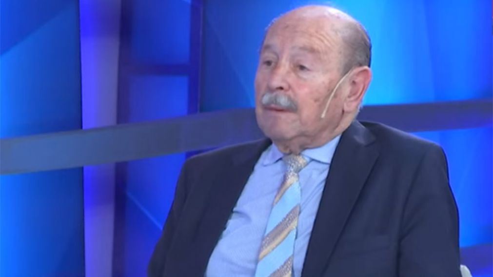 Sappia, presidente de la Convenci�n Nacional de la Uni�n C�vica Radical durante su visita a Cr�nica HD. (Captura de TV)