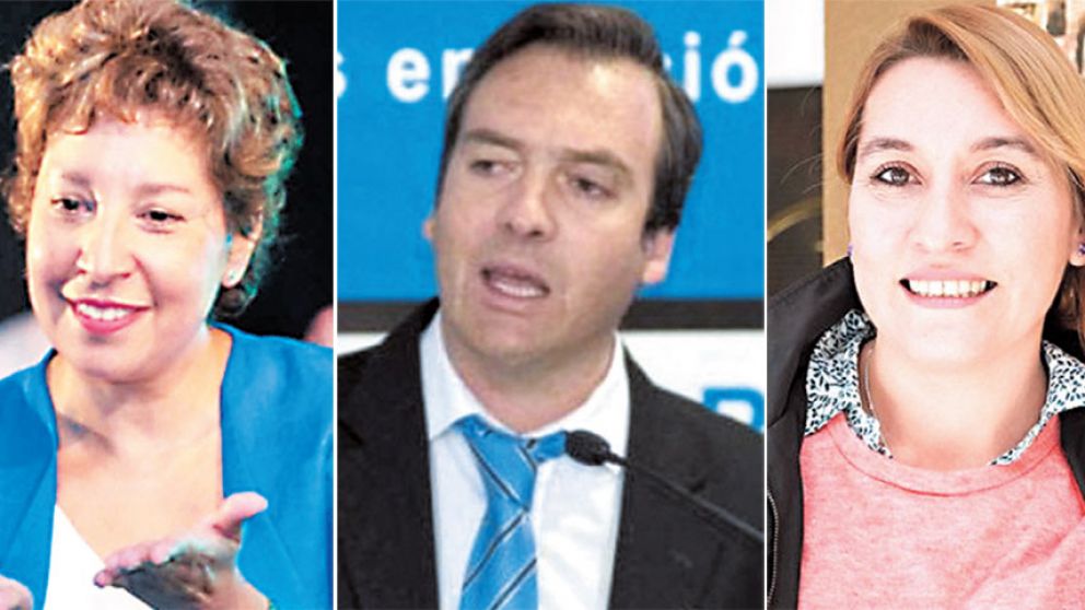 Carrera, Soria y Matzen, los que pelean en los puestos de arriba.