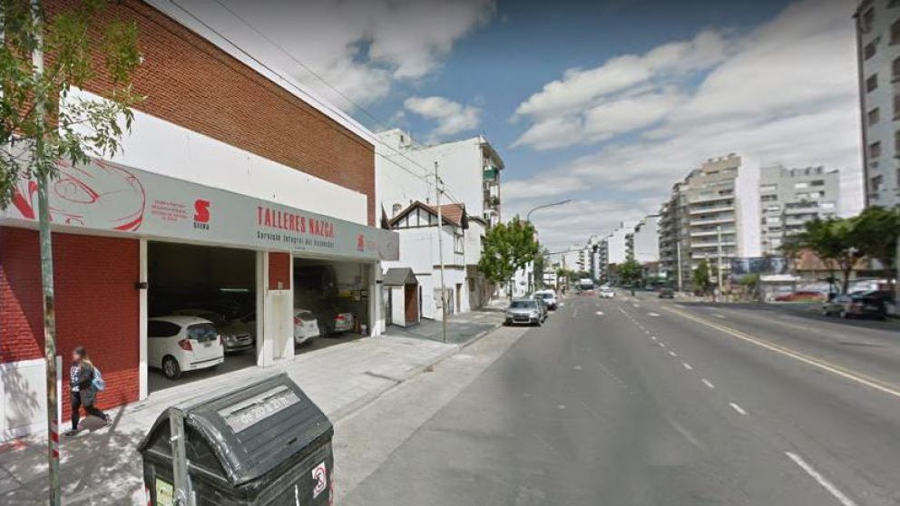 El acusado fue secuestrado en la puerta de su taller mecánico. (Google Street View)