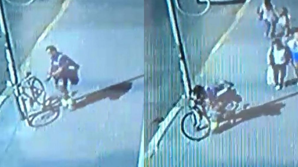 El dueño de la bicicleta hizo la denuncia en la Comisaría de Banfield. (Captura)